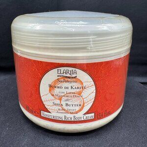 ELARIIA San Pellegrino Shea Butter With Sweet Almond Milk (13.4 oz SEALED)